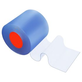 VEVOR Clear PVC Strip Curtain, 101 ft Length x 12 in Width, Plastic Door Strip Bulk Roll