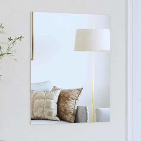 Wall Mirror Rectangular 19.69 x 23.62 in Tempered Glass