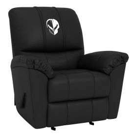 Freedom Rocker Recliner with Corvette Jake Symbol White Logo