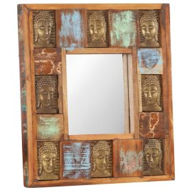 Mirror Multicolor Solid reclaimed wood Medium Decorative Inlays