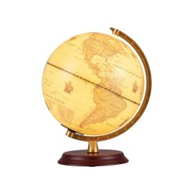 Modern Decorative Tabletop Earth Globe for Household/Office Decor (Type: Decor Supplies, Color: Bronze)